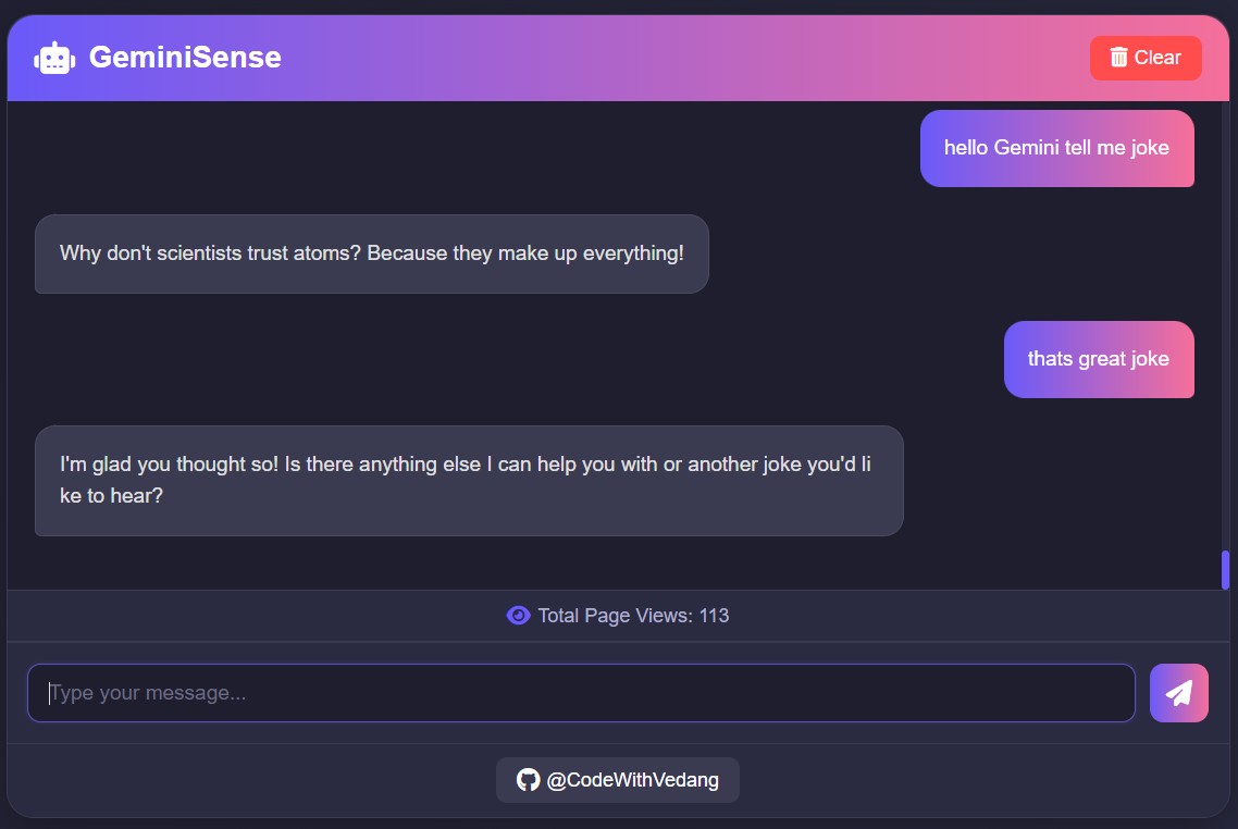 ChatBot Gemini